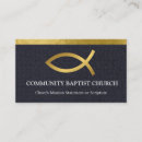 Recherche de symbole chrétien de poissons cartes visite Pasteur