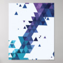 Search for blue geometric pattern posters Abstract design