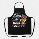 Search for funny 4th of july aprons Usa