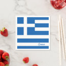 Search for greek flag napkins Greece