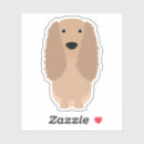 Recherche de cocker spaniel autocollants Chien mignon