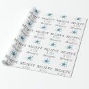 Search for dreams wrapping paper Stars