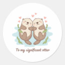 Search for cute animal couple stickers Valentine
