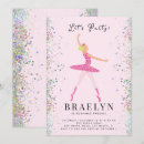 Recherche de pirouette invitations Ballet