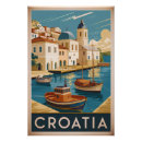 Recherche de la croatie posters Vintage