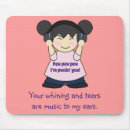 Search for girl gamers mousepads Cute