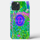 Search for impressionist painting iphone cases Blue