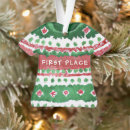 Search for winner ornaments Ugly christmas sweater