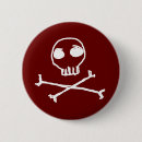 Recherche de crâne et os croisés badges Crânes