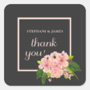 Search for engagement thank you stickers Simple minimalist