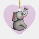 Search for pink elephant ornaments Cute