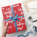 Search for happy valentines day wrapping paper Cute
