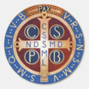Search for st benedict stickers Medal