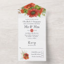 Search for red sunflower wedding invitations Boho