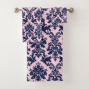 Search for vintage floral bath towels Pink