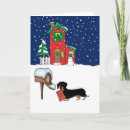 Search for dachshund christmas cards Cute