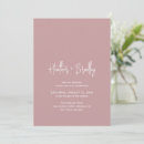 Search for pink engagement party invitations Minimalist