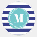Search for aqua monogram stickers Trendy