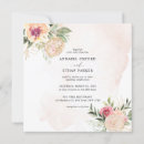 Search for flower square wedding invitations Watercolor