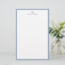 Search for monogram stationery paper Modern