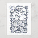 Search for etching postcards Illustration