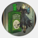 Search for absinthe stickers Green