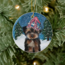 Search for yorkie poo ornaments Yorkies