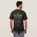 Search for field artillery tshirts Sergeant