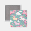 Recherche de licorne rose magnets Blanc