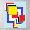 Recherche de couleurs primaires posters Géométrique
