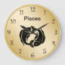 Recherche de pisces horloges Zodiac