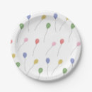 Search for balloons paper plates Celebration