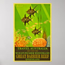 Search for great barrier reef posters Retro