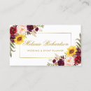 Search for sunflower business cards Vintage