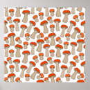 Recherche de champignon rouge posters Forêt