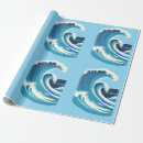 Search for surfer wrapping paper Beach