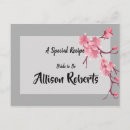 Search for bridal shower recipe postcards Modern