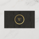 Recherche de fusion cartes visite Monogramme