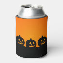 Search for halloween can coolers Jack o lantern