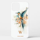Search for watercolor hummingbird iphone cases Blue