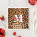 Search for animal print napkins Girly