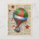 Recherche de hot air balloon postcards Coloré