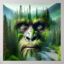 Search for bigfoot sasquatch posters Cryptid