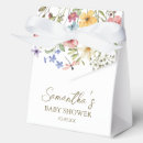 Recherche de baby shower favour boxes Bébé en fleurs