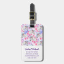 Recherche de licorne rose bagages étiquettes Mignon
