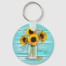Recherche de fleurs de tournesol porteclés Rustique