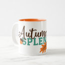 Recherche de automne tasses Conception d'automne
