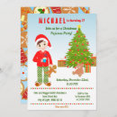 Search for pajama christmas invitations Christmas pyjamas party