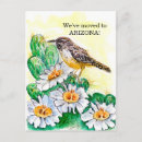 Recherche de saguaro cactus cartes postales Aquarelle