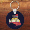 Recherche de madrid espagne porteclés Drapeau